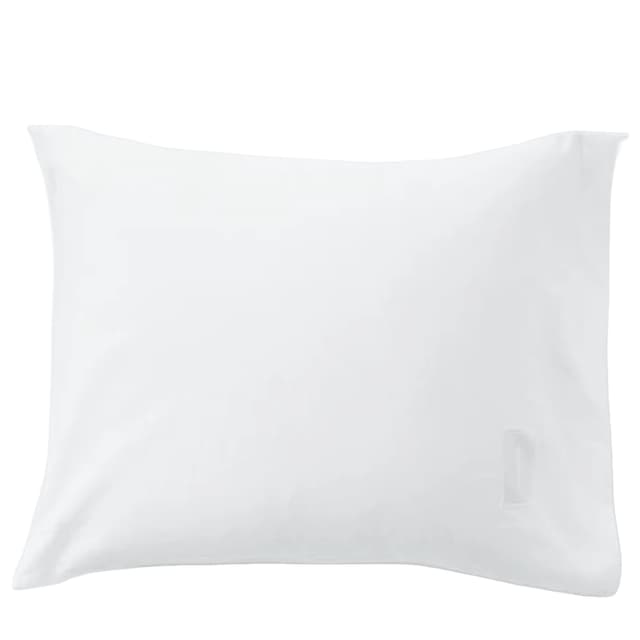 Pure Sateen Pillowcase White 50x90