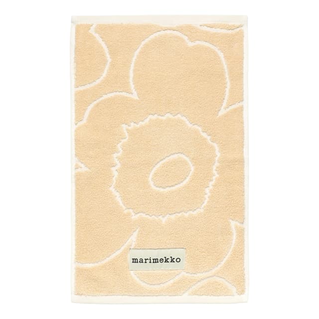 Piirto Unikko Guest Towel Light Yellow 30x50