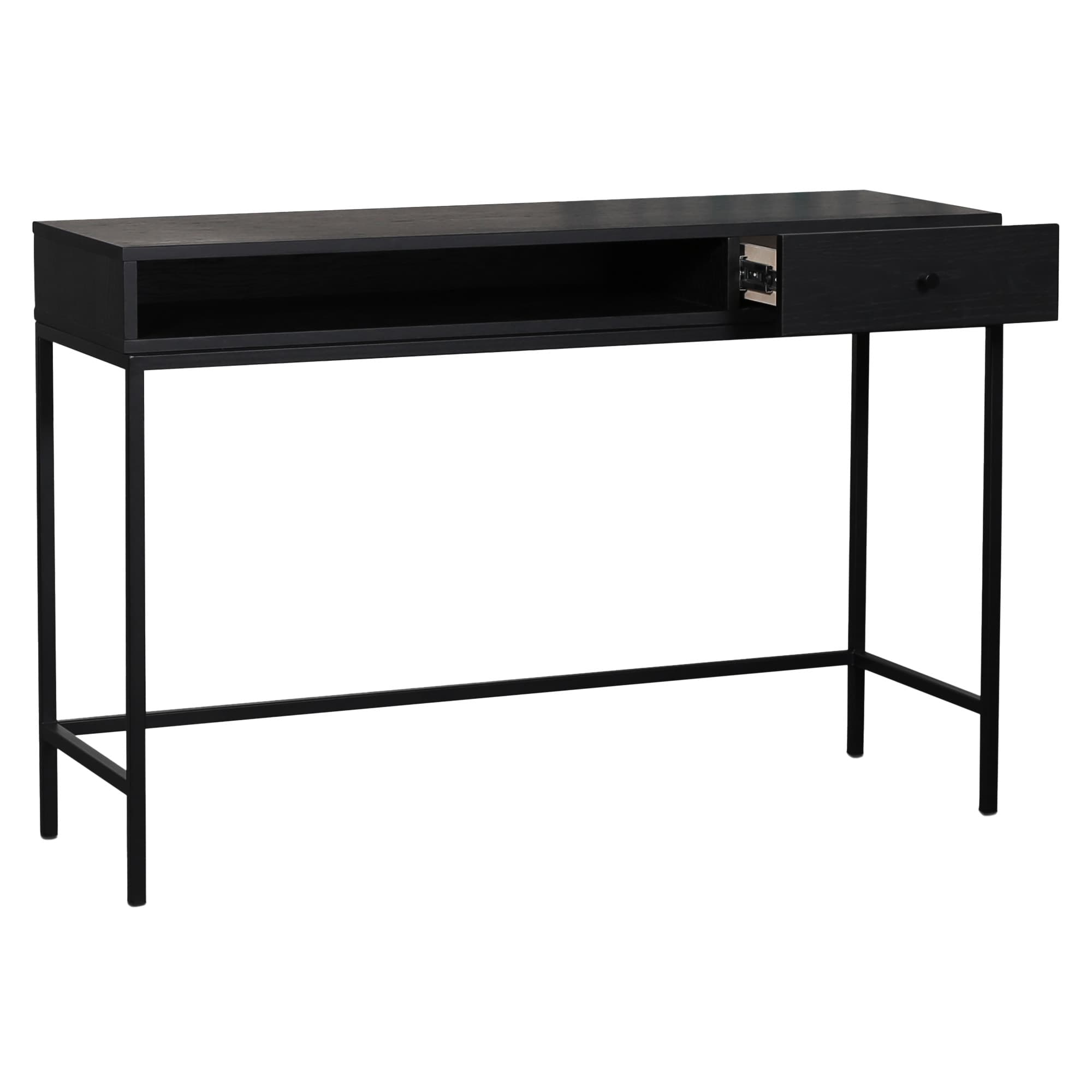 Ezra Konsolbord Svartbetsad Ek 120cm