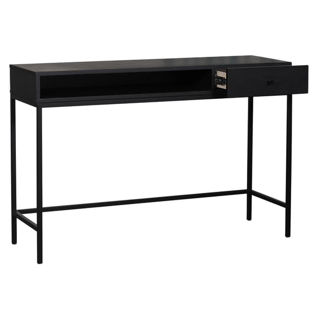 Ezra Konsolbord Svartbetsad Ek 120cm