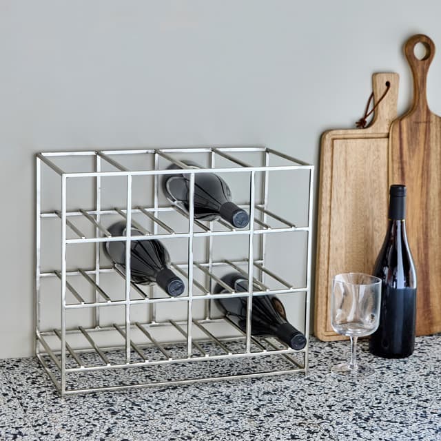 12 Shelf Silver 41x35