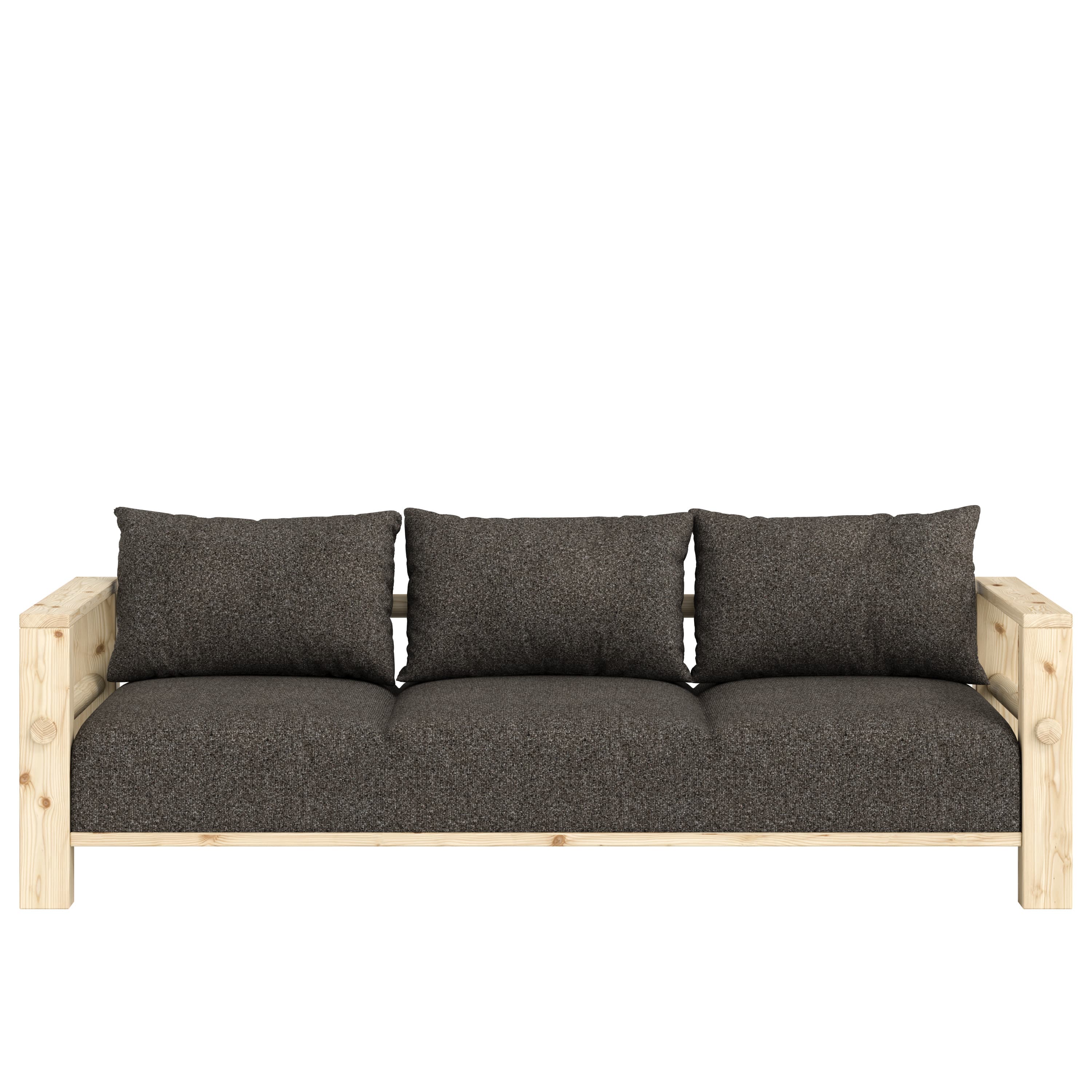 Bare Sofa Bed Raw/Mellow Brown
