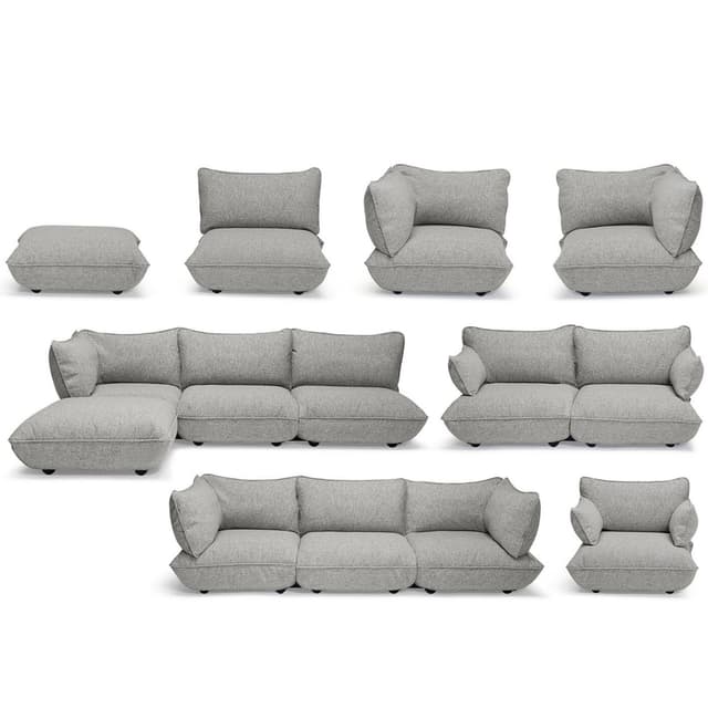 Sumo Mingle Divan sofa Grid Stone