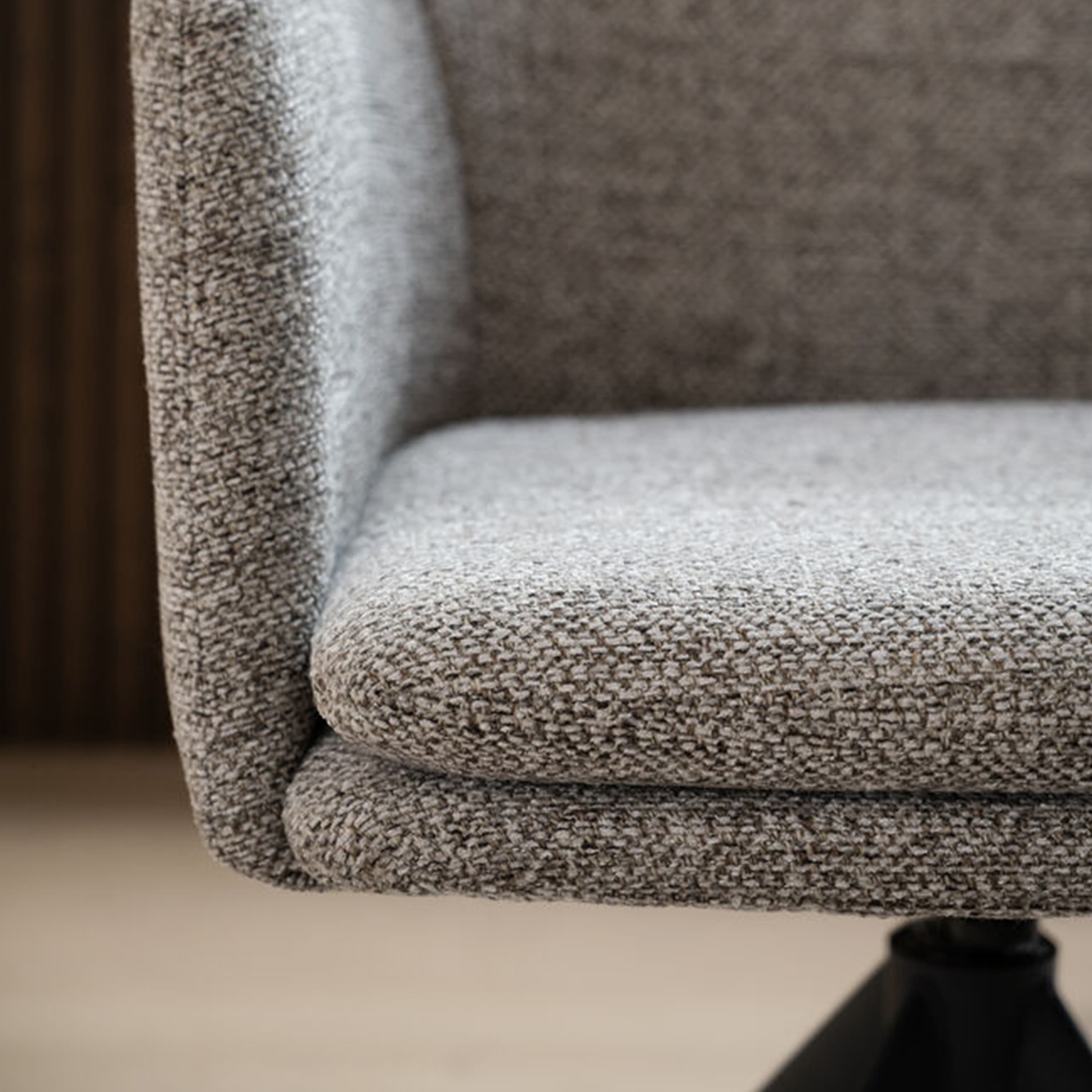 Gladstone Dining Armchair Dark Beige/Black