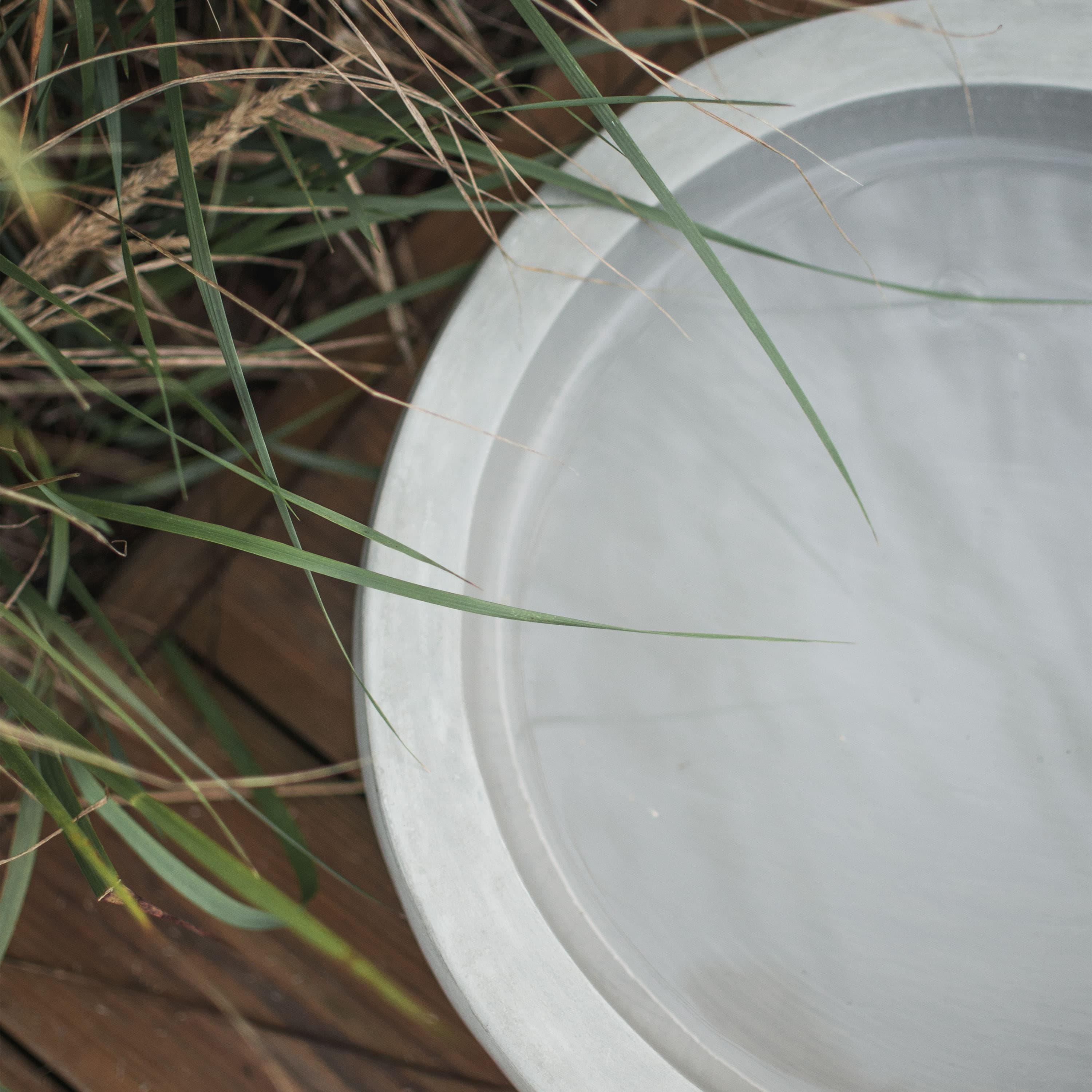 Garden Bowl  Schale Beton/Eisen Ø40