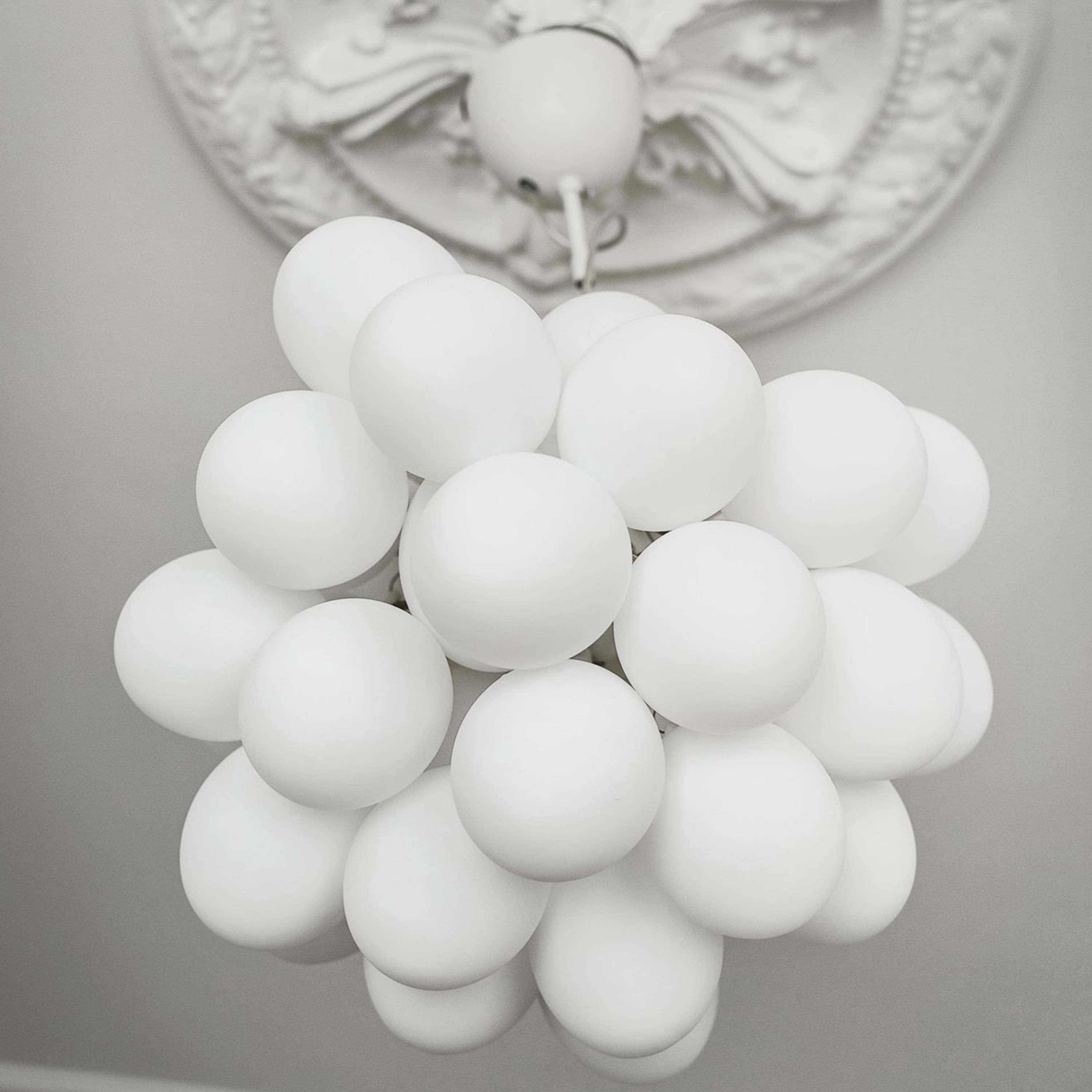 Gross Deckenlampe Weiß