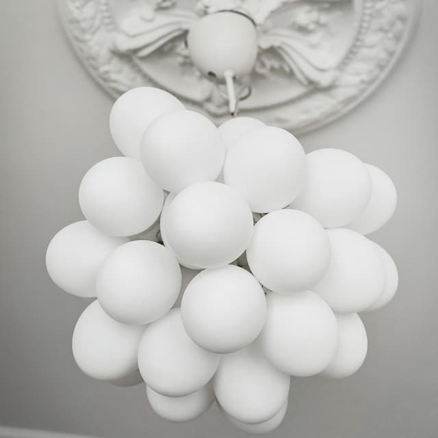 Gross Deckenlampe Weiß