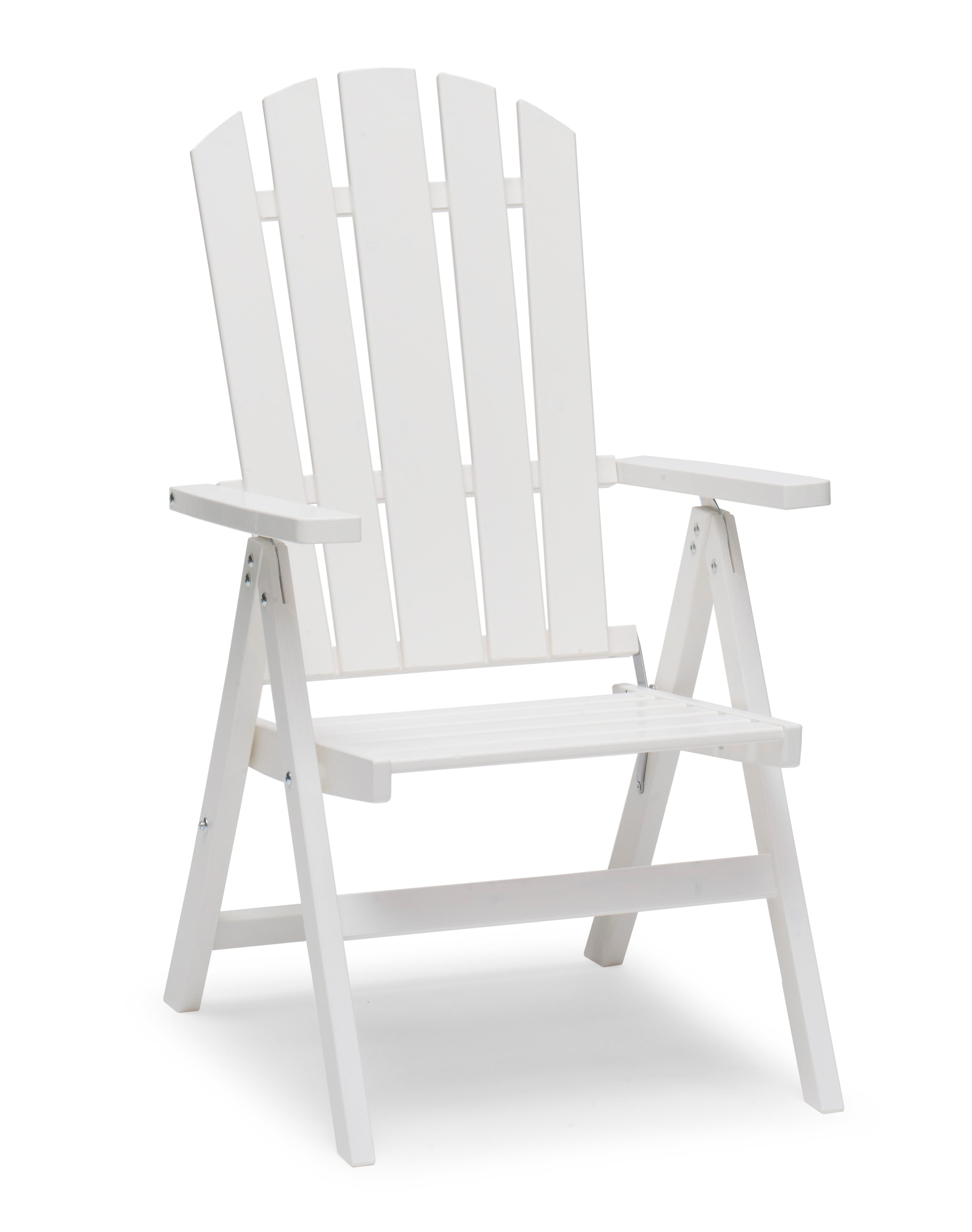 Läckö Adjustable outdoor chair White