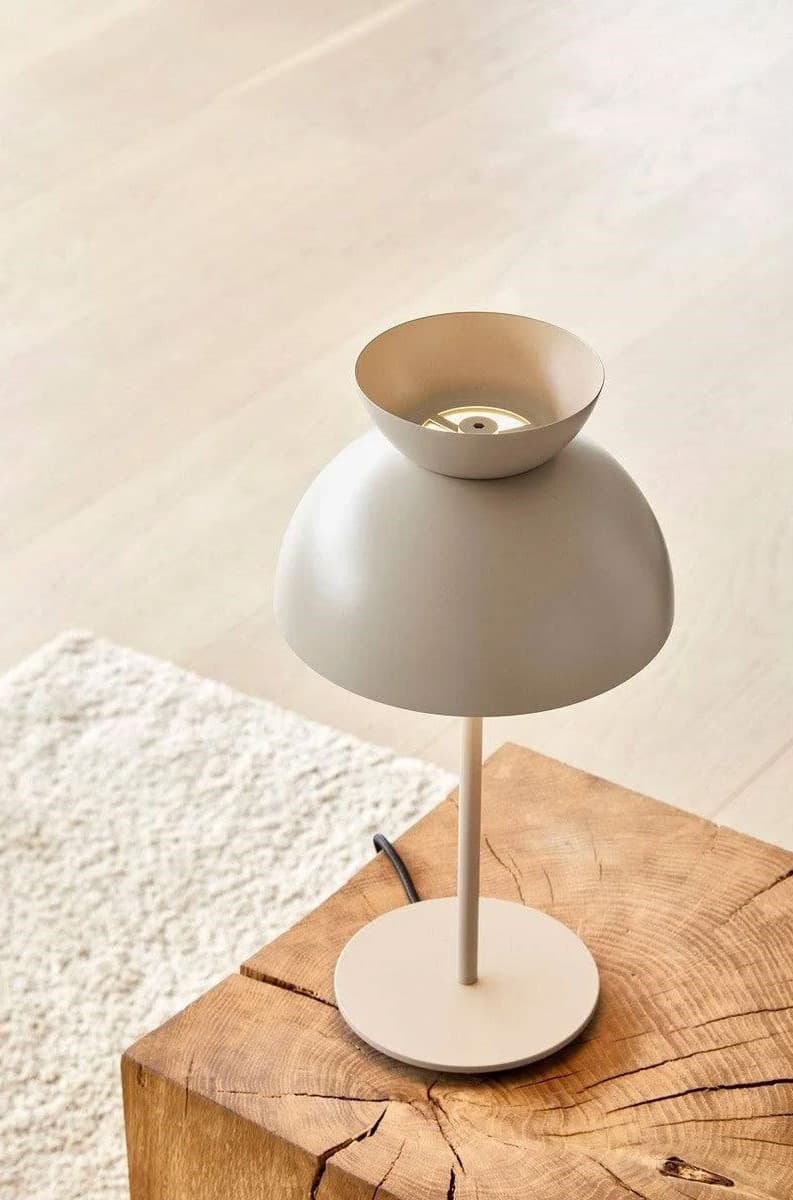Butterfly Tischlampe Matt Tan Grey
